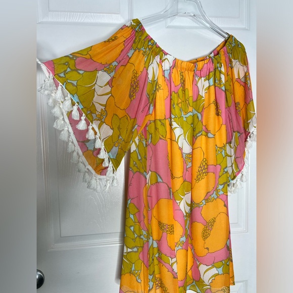 Trina Turk Floral Print Mini Vacation Dress Sz S - Picture 8 of 10